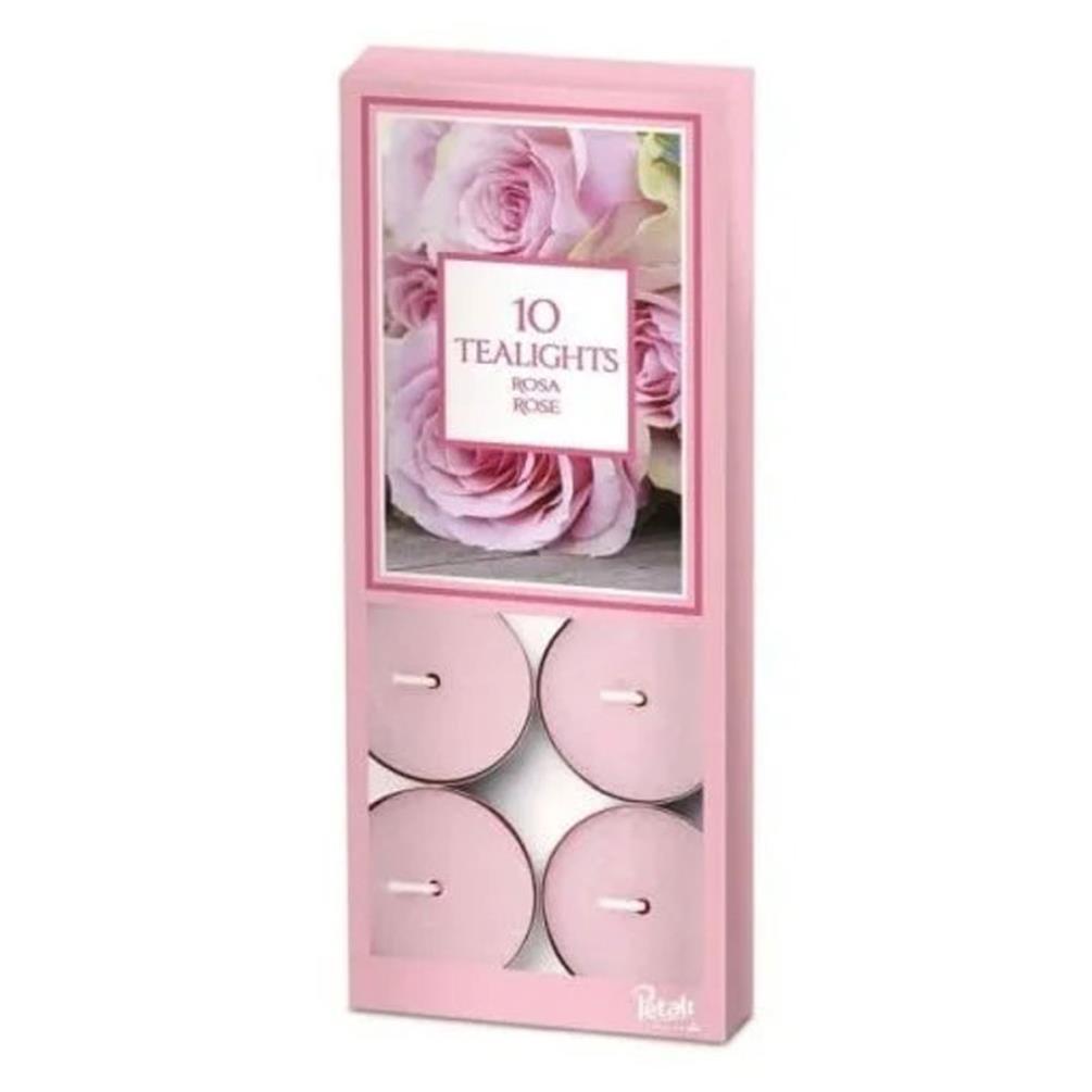 Petali Rose Tealights (Pack of 10) £1.18